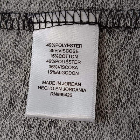 G.H. Bass & Co. sweater jacket, Full Zip, Activewear, Outdoor,sz M, gray. - Picture 16 of 17